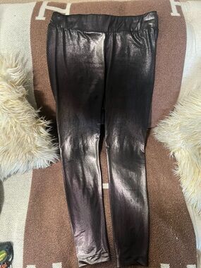 Marciano Metallic Black Leggings